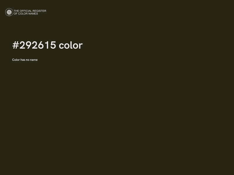 #292615 color image