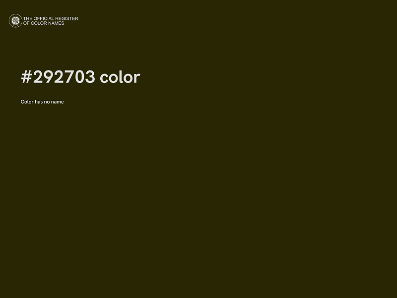 #292703 color image