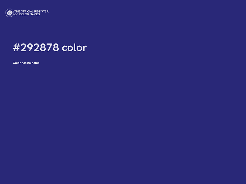 #292878 color image