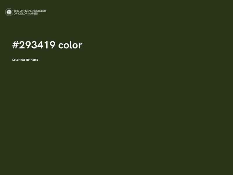 #293419 color image