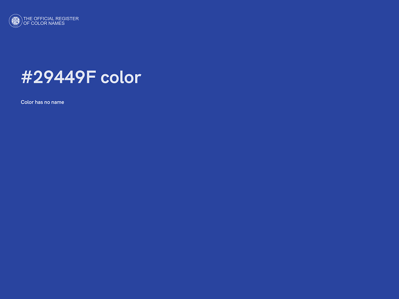 #29449F color image