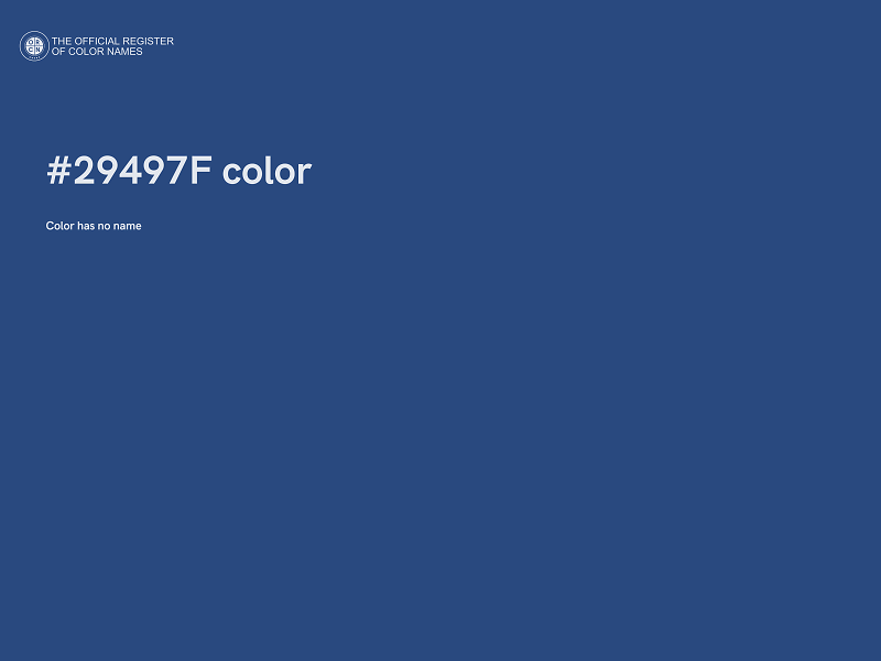 #29497F color image