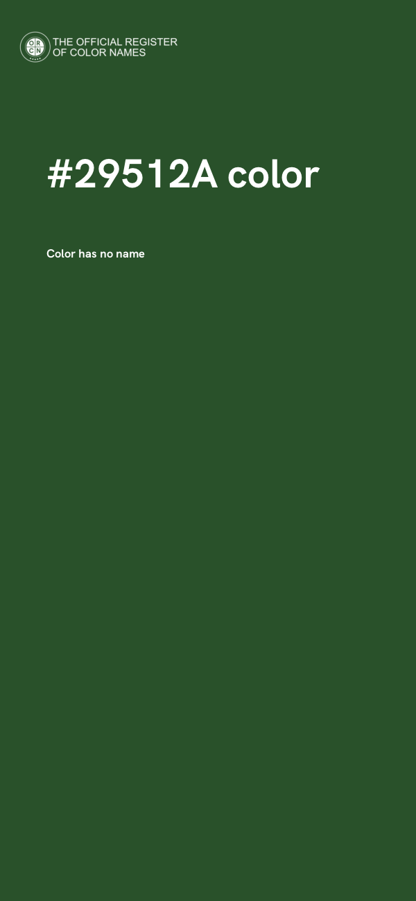 #29512A color image