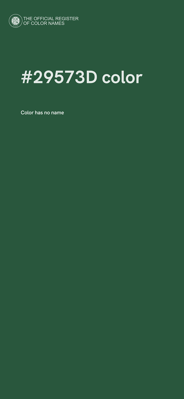 #29573D color image