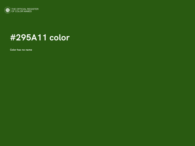 #295A11 color image