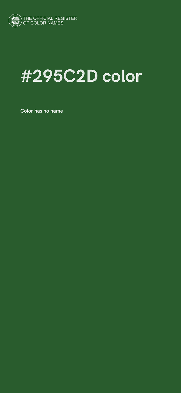 #295C2D color image