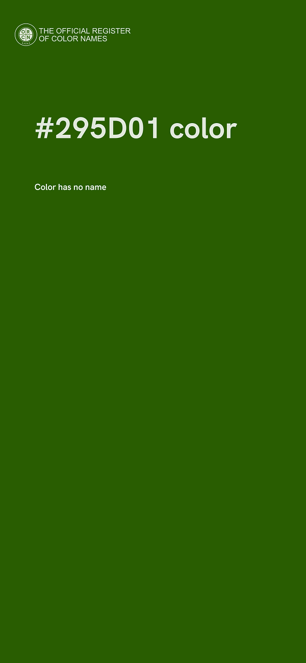 #295D01 color image