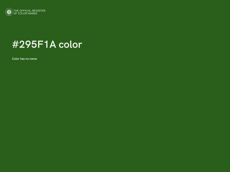 #295F1A color image