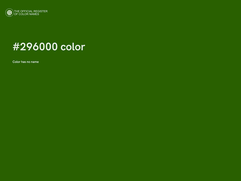 #296000 color image