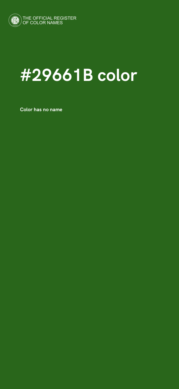 #29661B color image