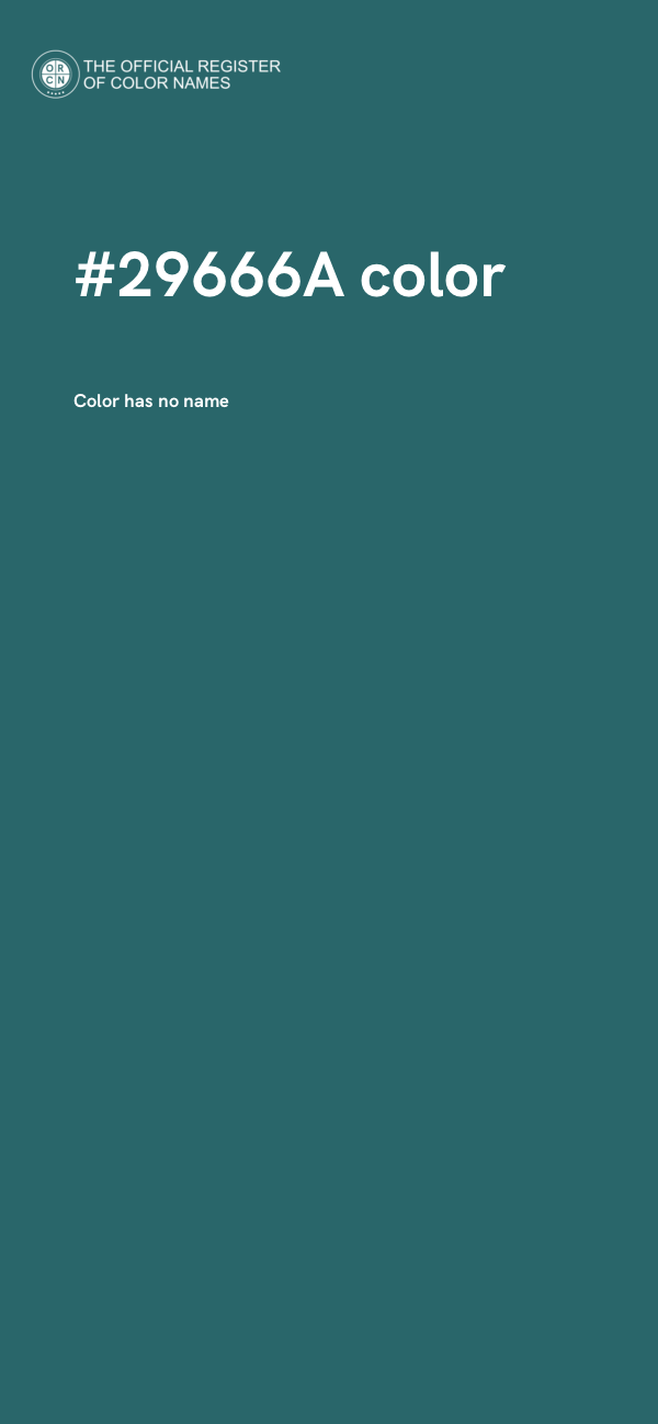 #29666A color image