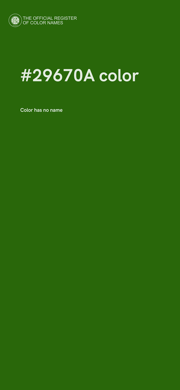 #29670A color image