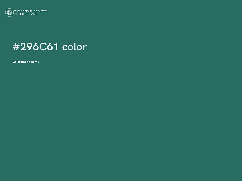 #296C61 color image