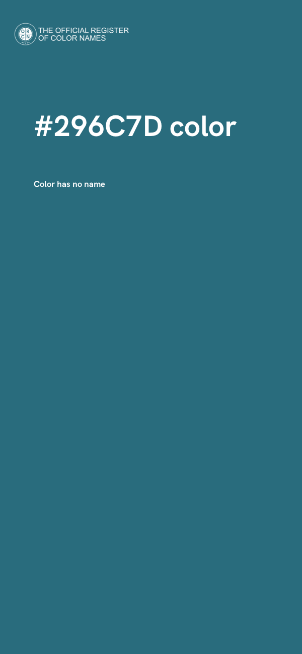 #296C7D color image