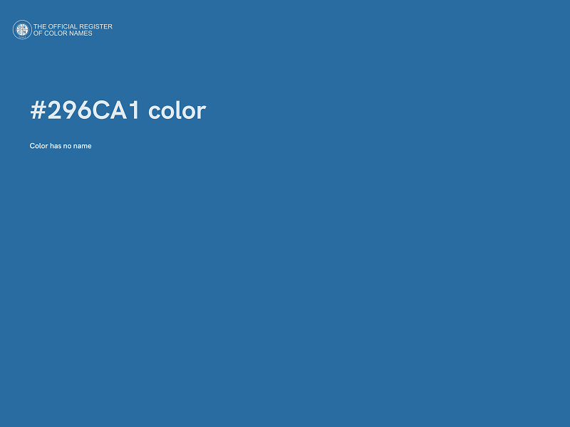 #296CA1 color image