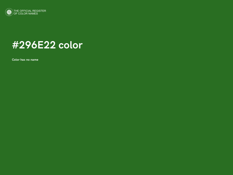 #296E22 color image