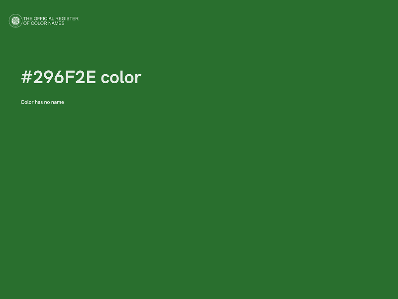 #296F2E color image