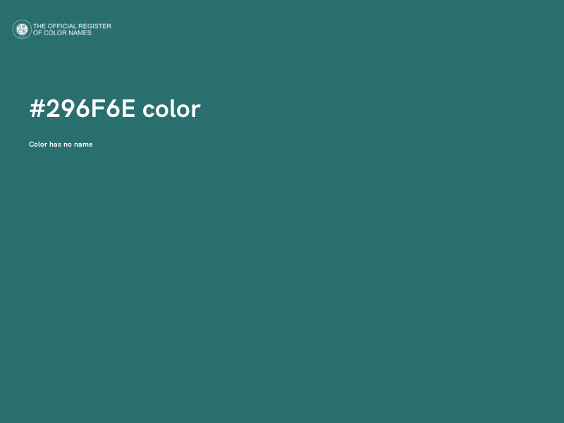 #296F6E color image