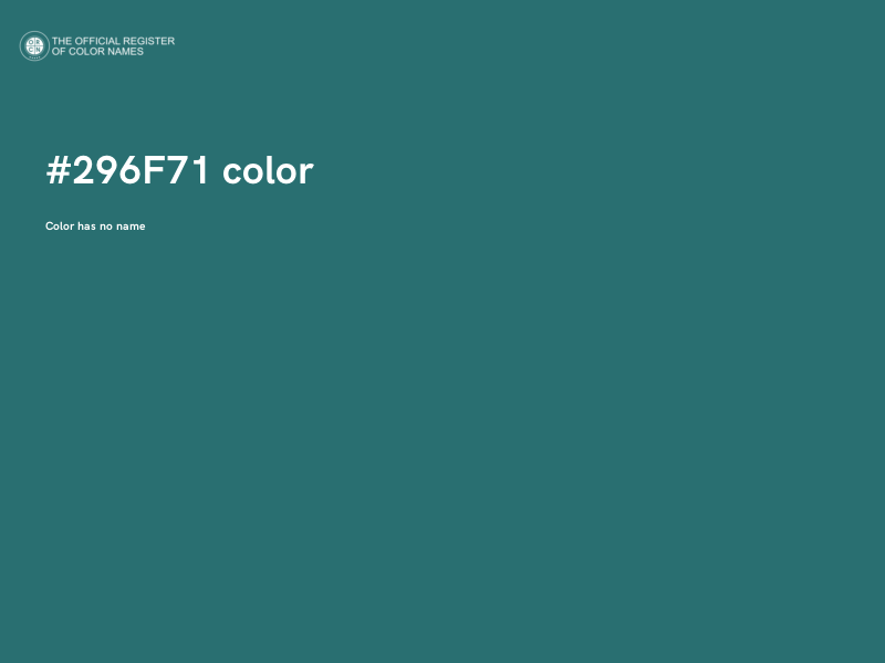 #296F71 color image