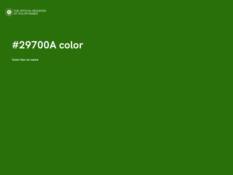 #29700A color image
