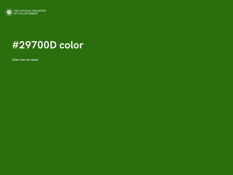 #29700D color image