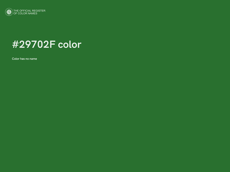 #29702F color image