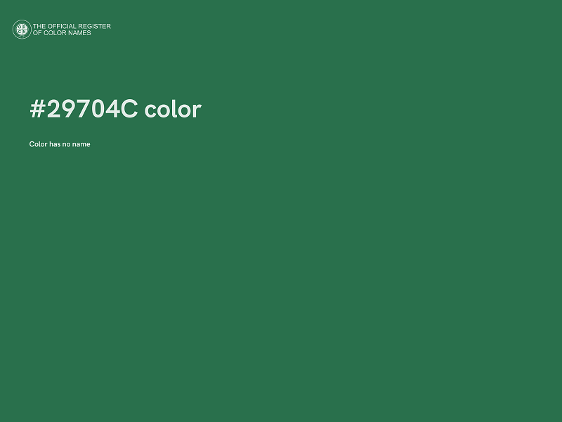 #29704C color image