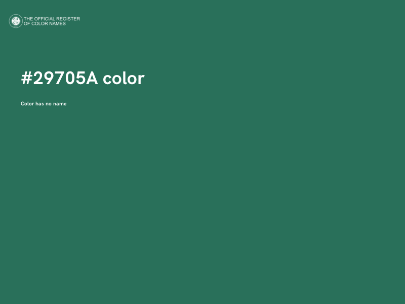 #29705A color image