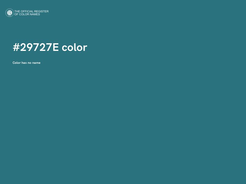 #29727E color image