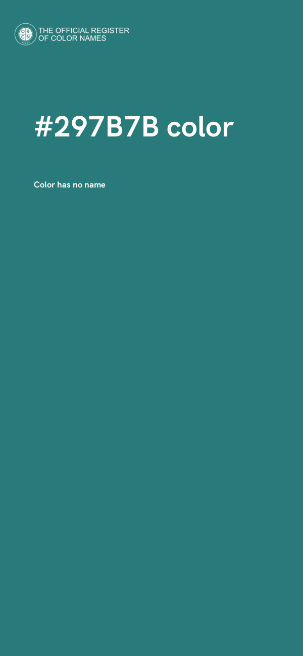 #297B7B color image