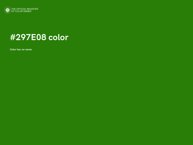 #297E08 color image