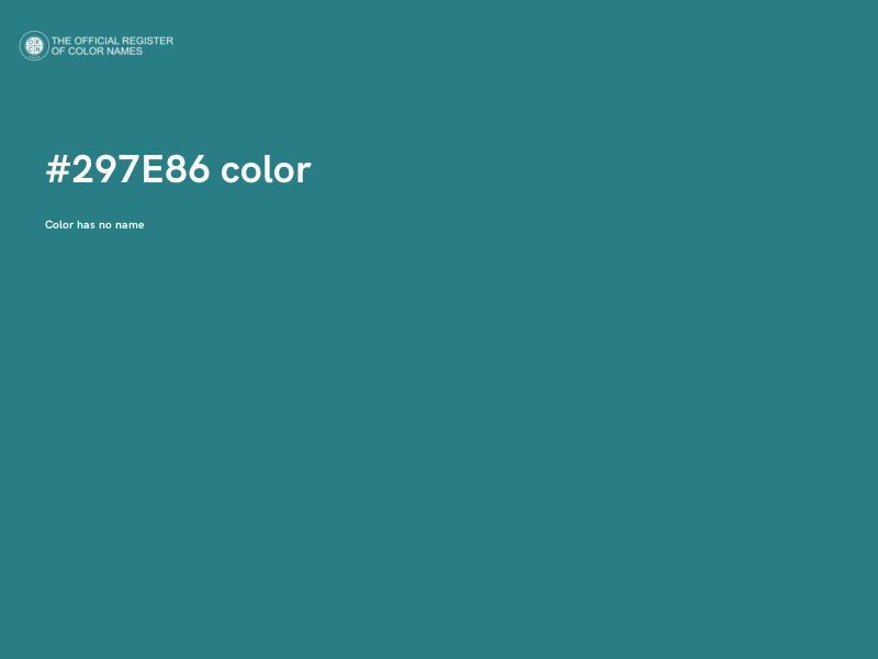 #297E86 color image