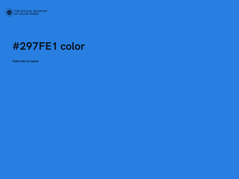 #297FE1 color image