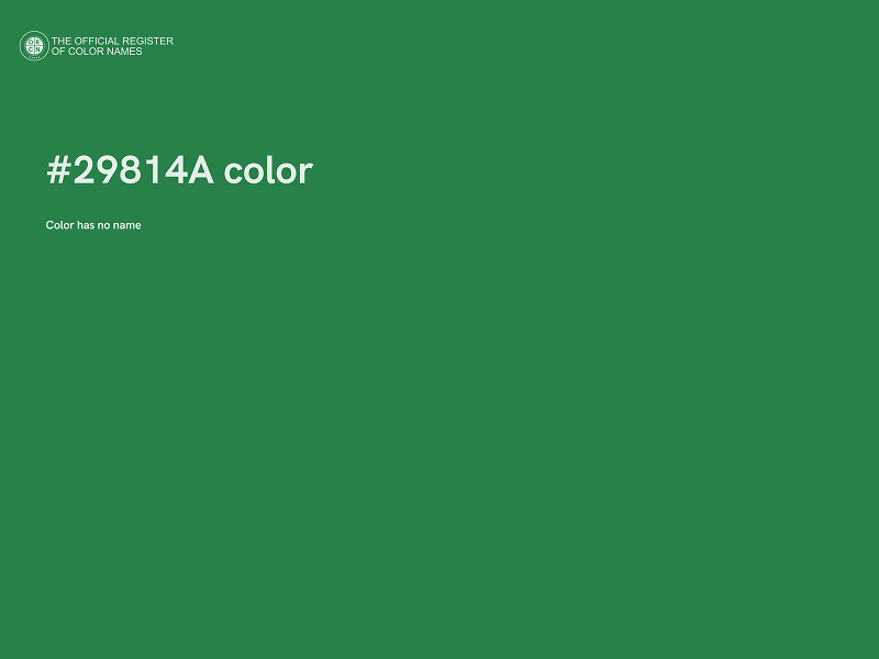 #29814A color image