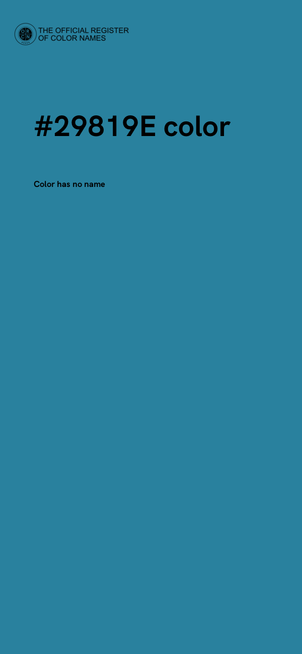 #29819E color image