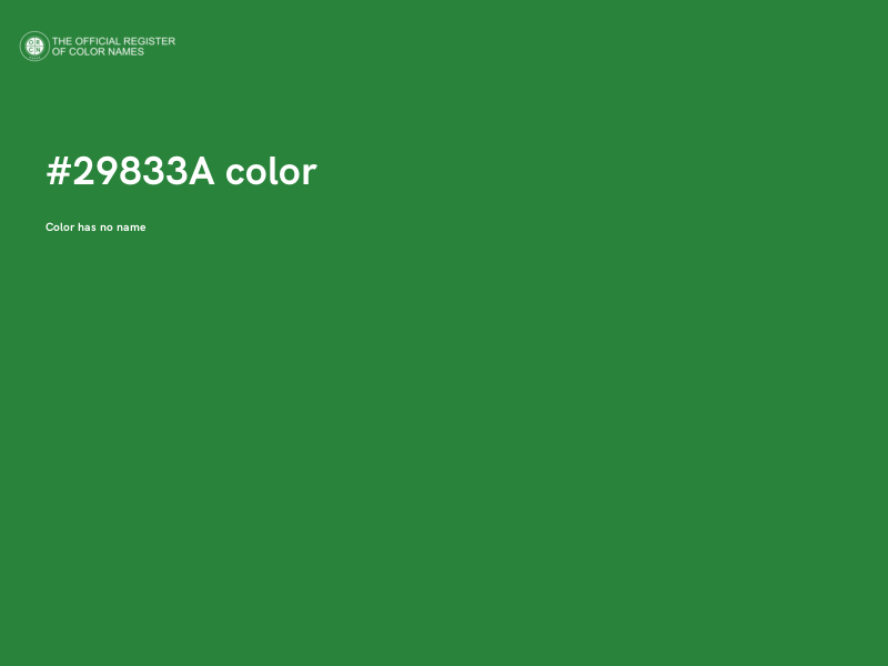 #29833A color image