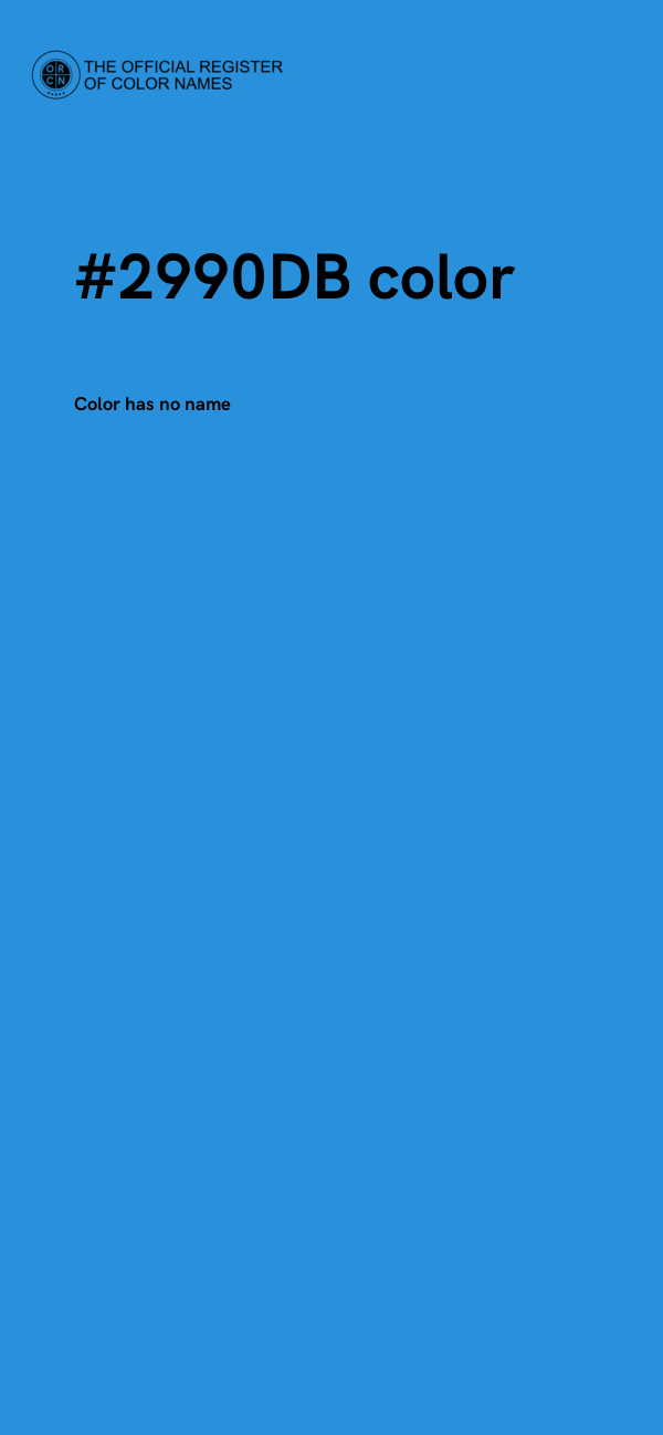 #2990DB color image