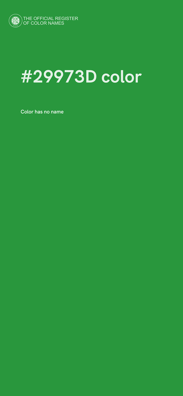 #29973D color image