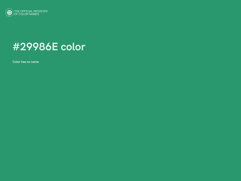 #29986E color image