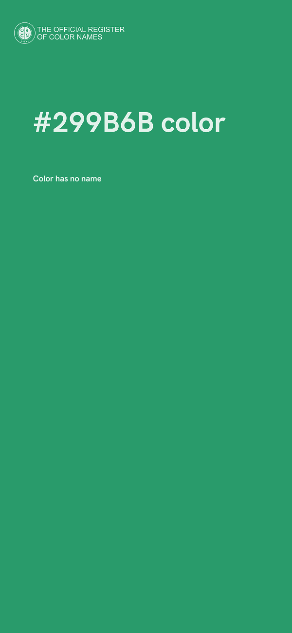 #299B6B color image