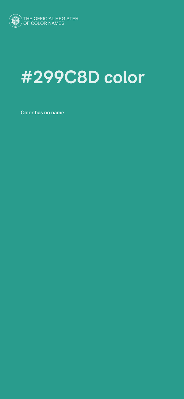 #299C8D color image
