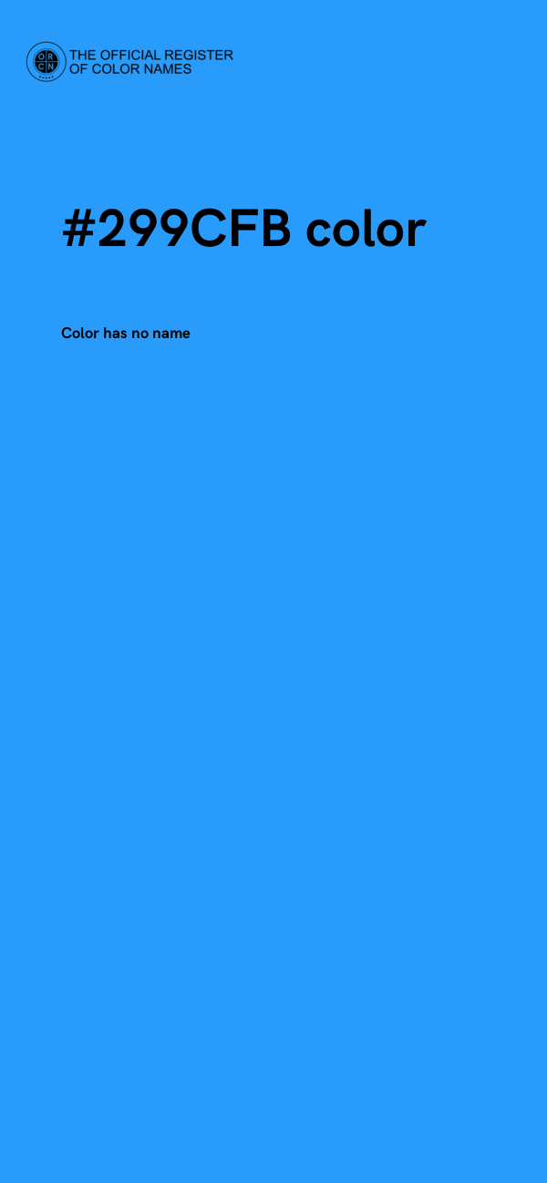 #299CFB color image