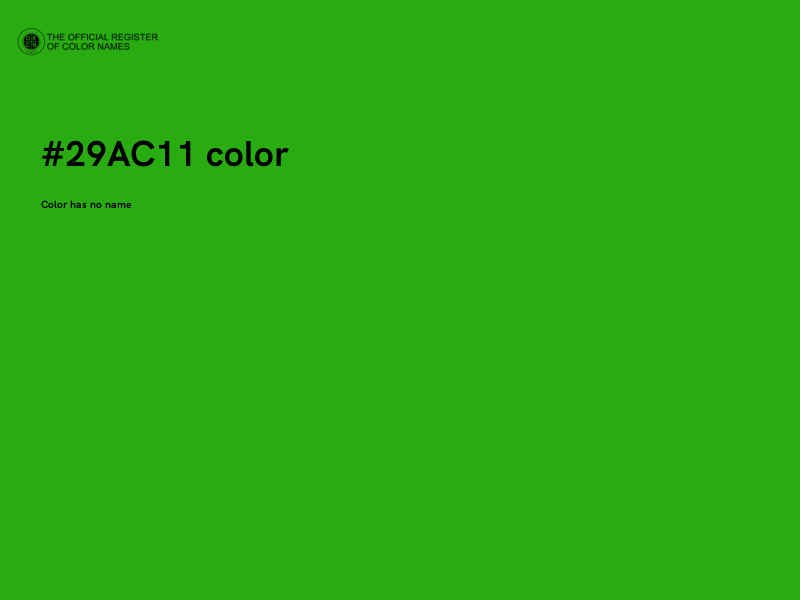 #29AC11 color image