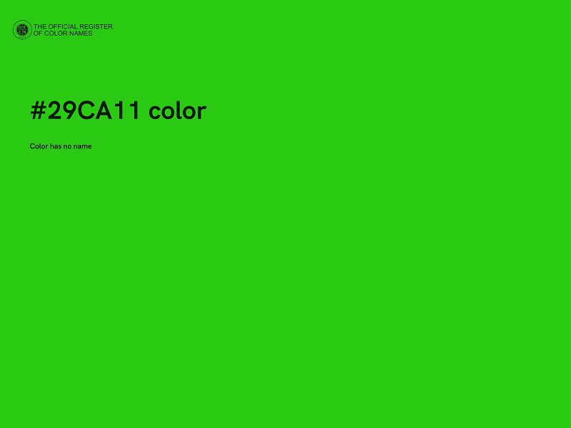 #29CA11 color image