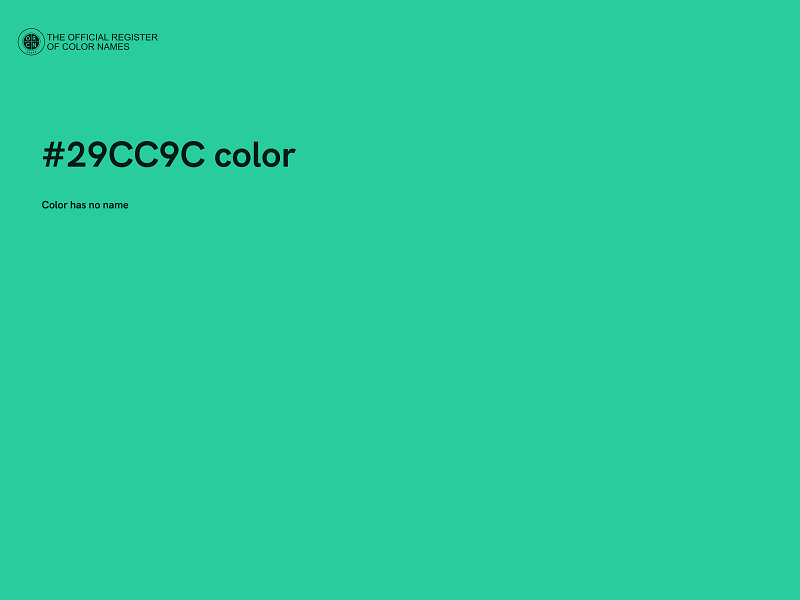 #29CC9C color image