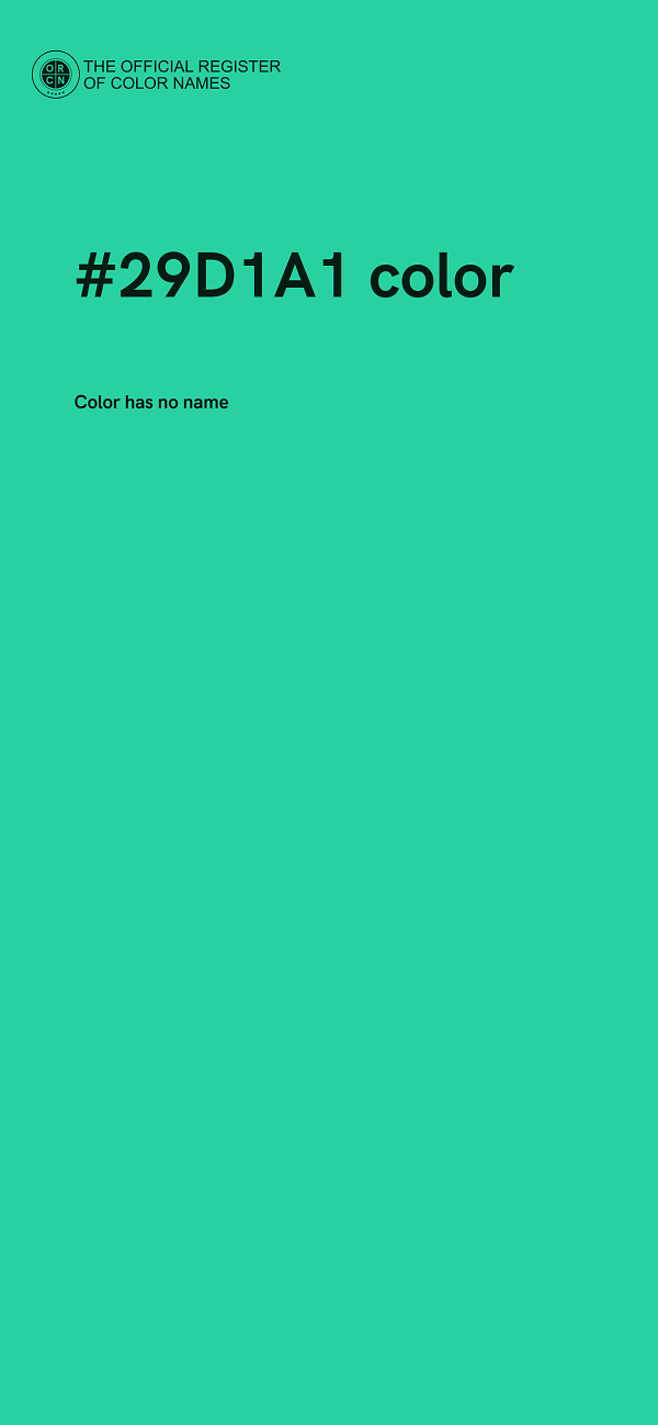 #29D1A1 color image