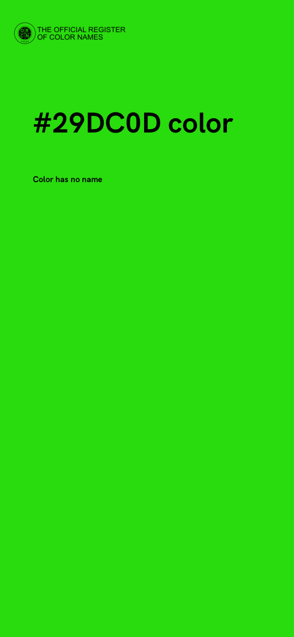 #29DC0D color image