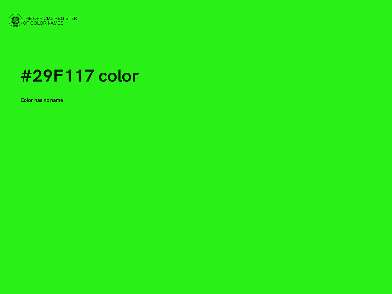 #29F117 color image