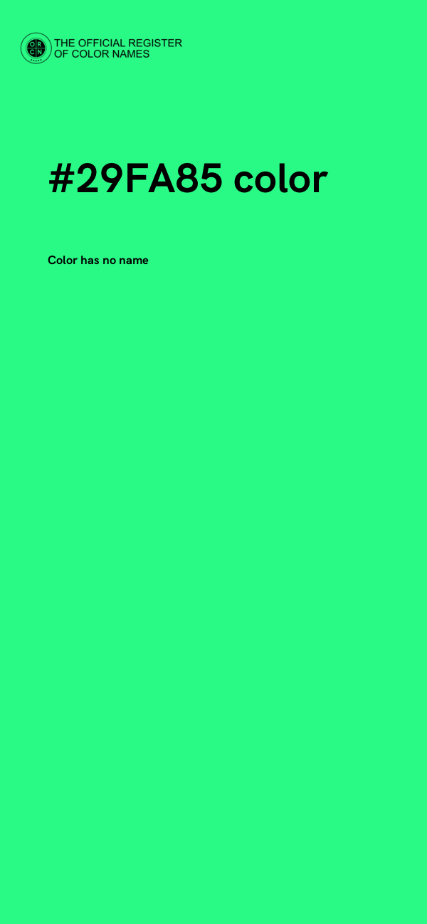 #29FA85 color image