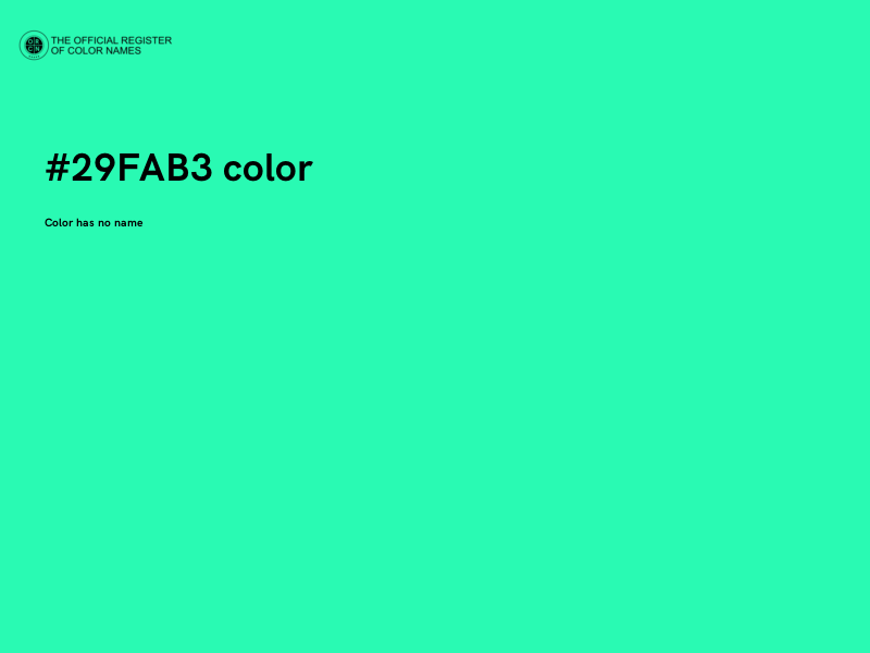 #29FAB3 color image